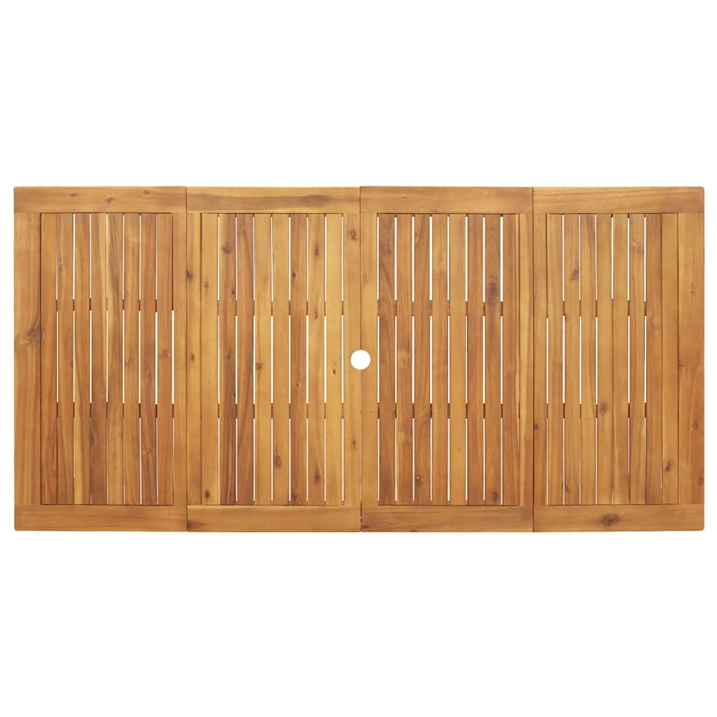 Garten Essgruppe 7 pcs Beige Poly Rattan